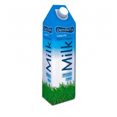 Dendairy Full Cream Uht Milk 1L